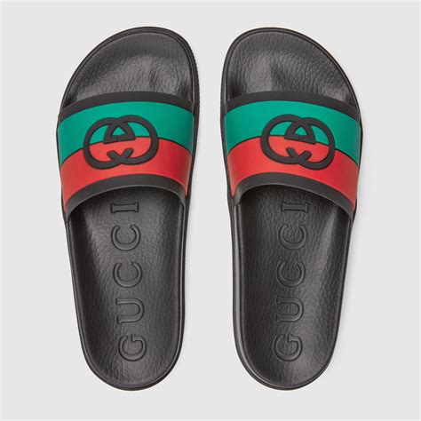 gucci slides mens australia|Gucci inspired men's slides.